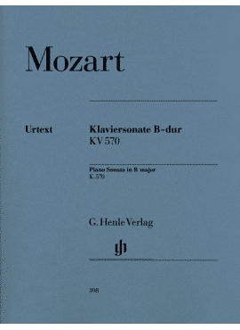Klaviersonate B-dur KV 570